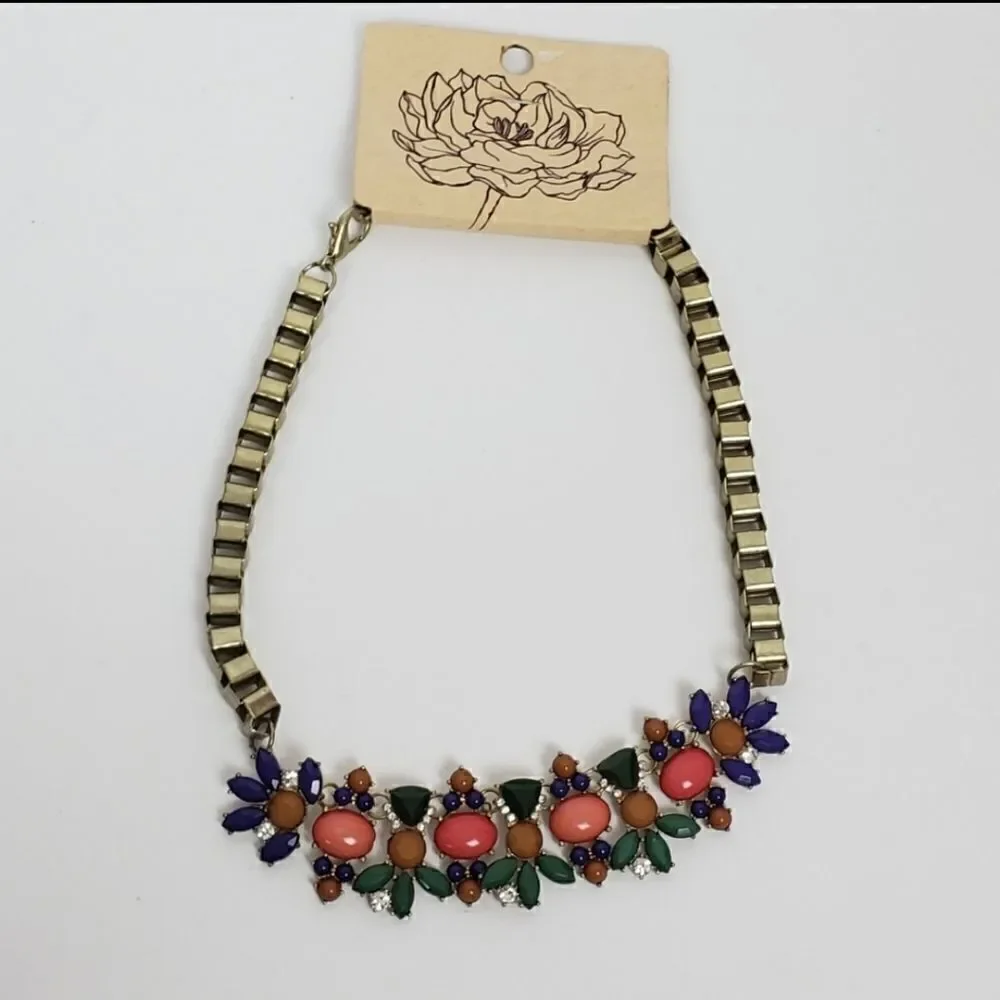 ‎Statement Necklace Multicolor